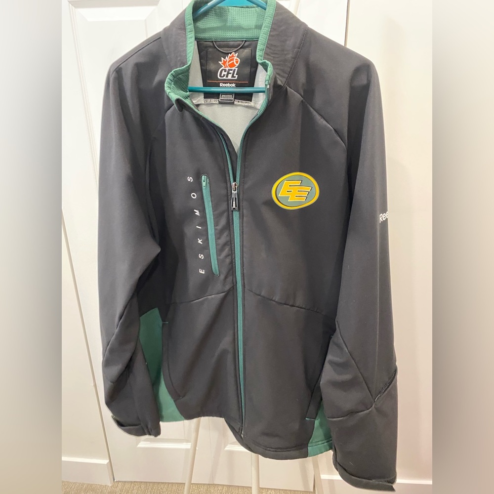 Edmonton Eskimos, beautiful Reebok, black jacket